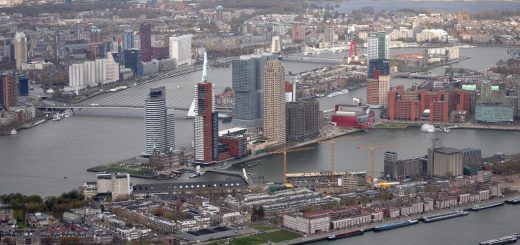 Rotterdam van boven