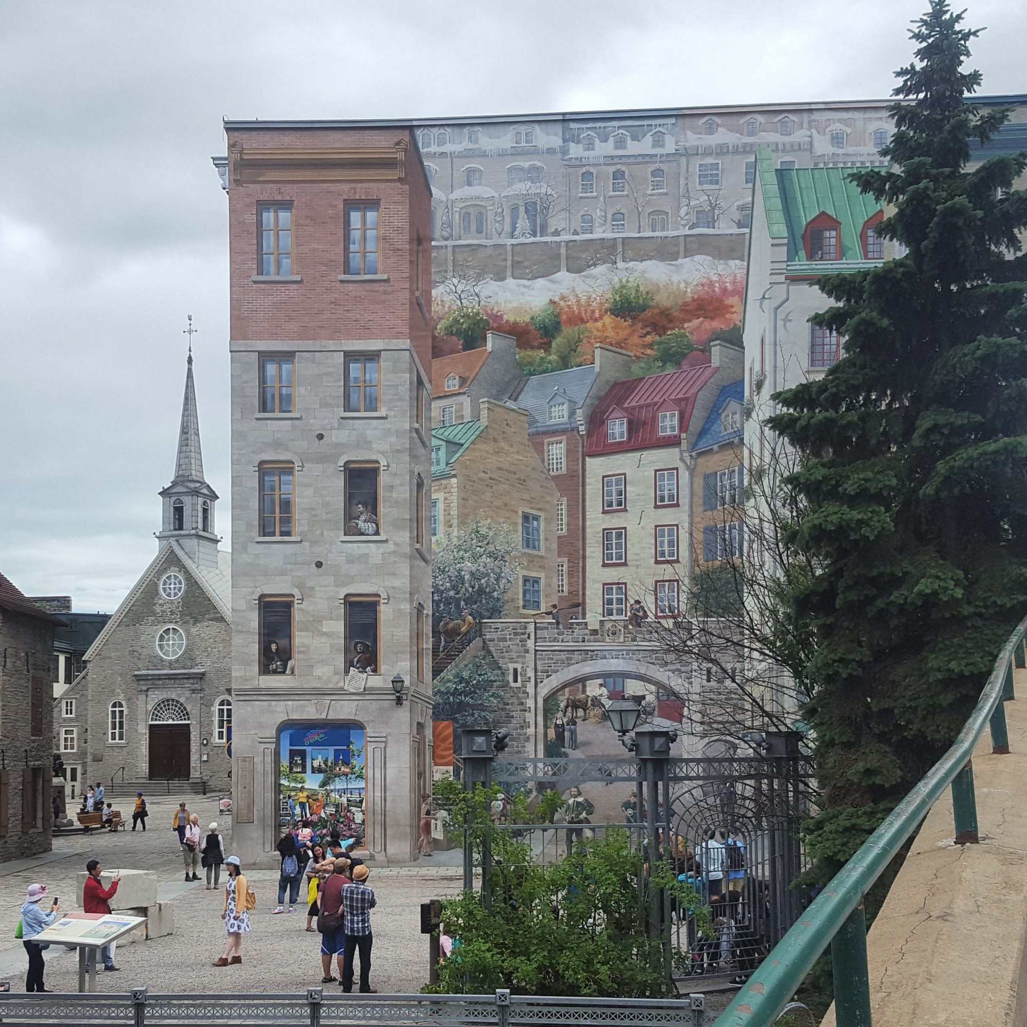 Fresque des Québécois